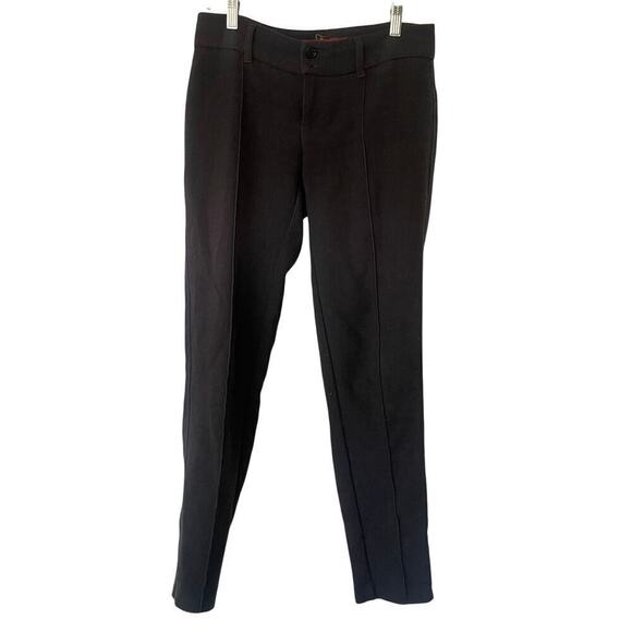 Anthropologie Cartonnier Charcoal Gray Seamed Charlie Ankle Pants • Size 0 ⬇️ - Picture 2 of 4